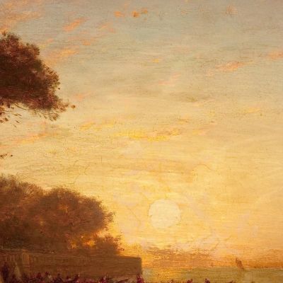 Venetian Scene 2 Félix Ziem fzm129 canvas print