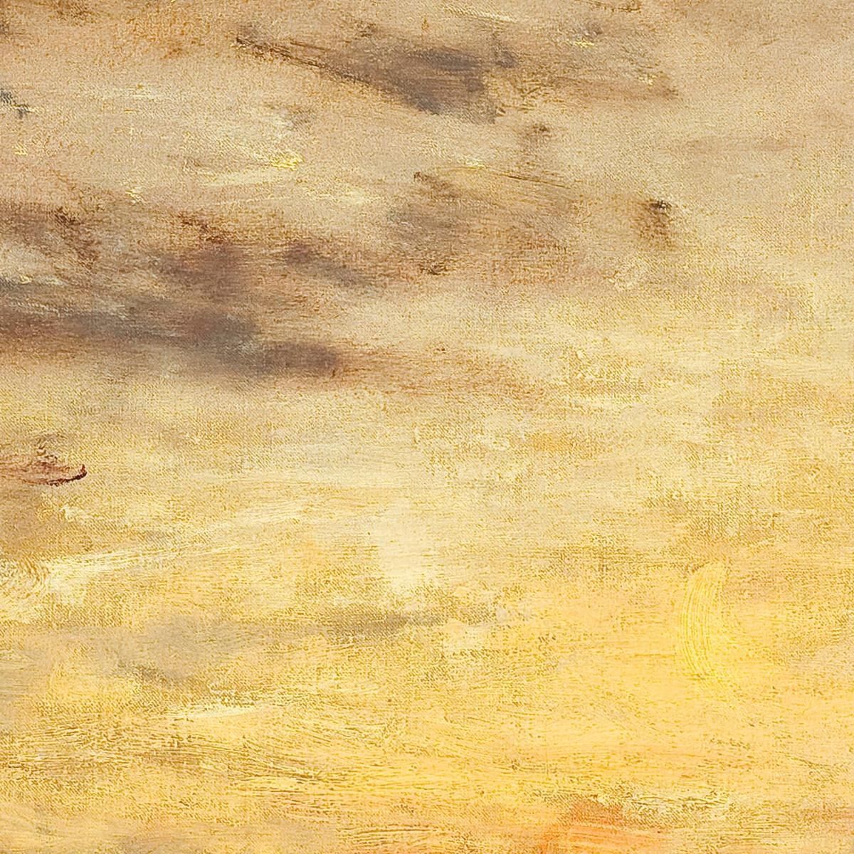 Venice La Giudecca At Dusk Félix Ziem fzm142 canvas print