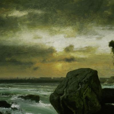 A Marine George Inness gin1 canvas print