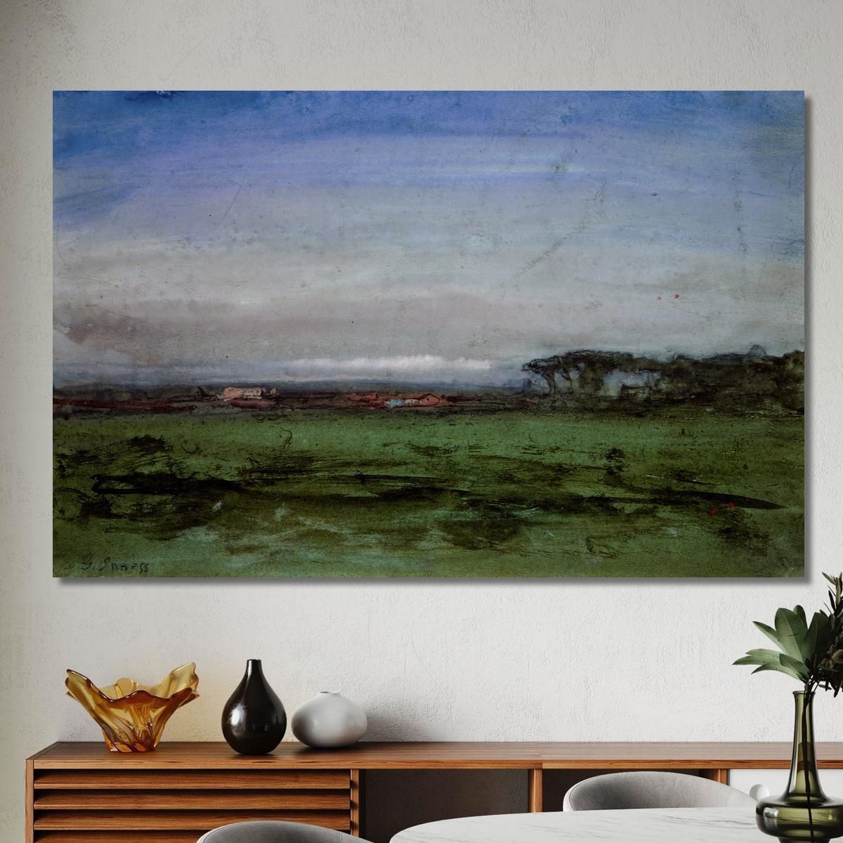 Across The Campagna George Inness gin4 canvas print 