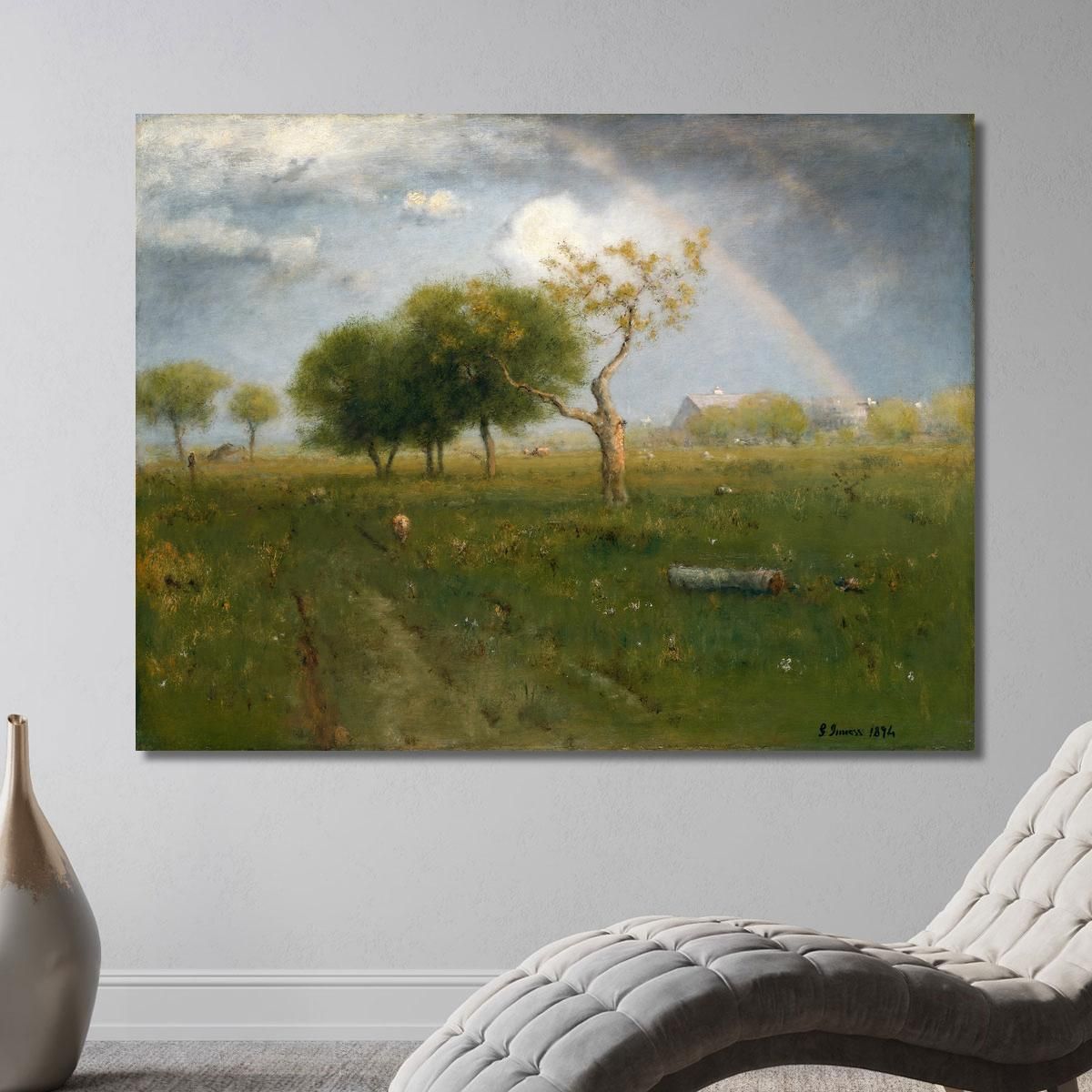After A Summer Shower George Inness gin5 canvas print 