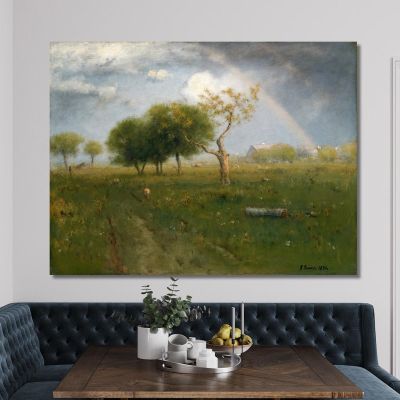 After A Summer Shower George Inness gin5 canvas print 