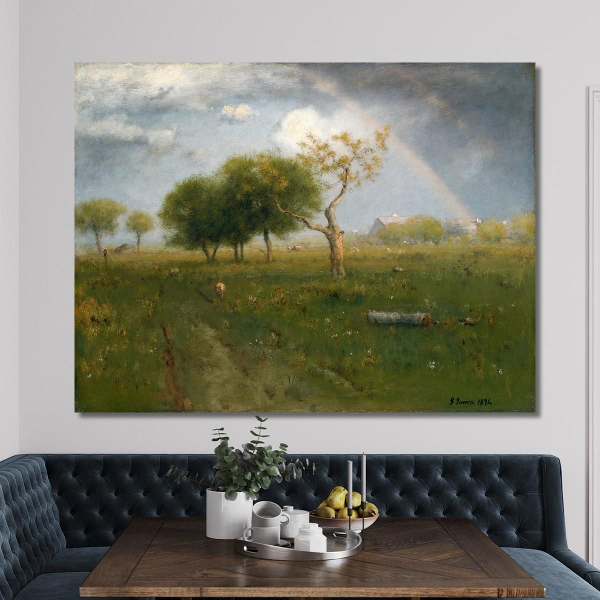 After A Summer Shower George Inness gin5 canvas print 