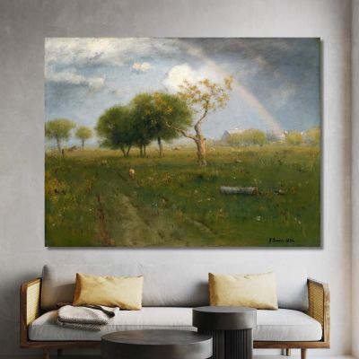 After A Summer Shower George Inness gin5 canvas print 