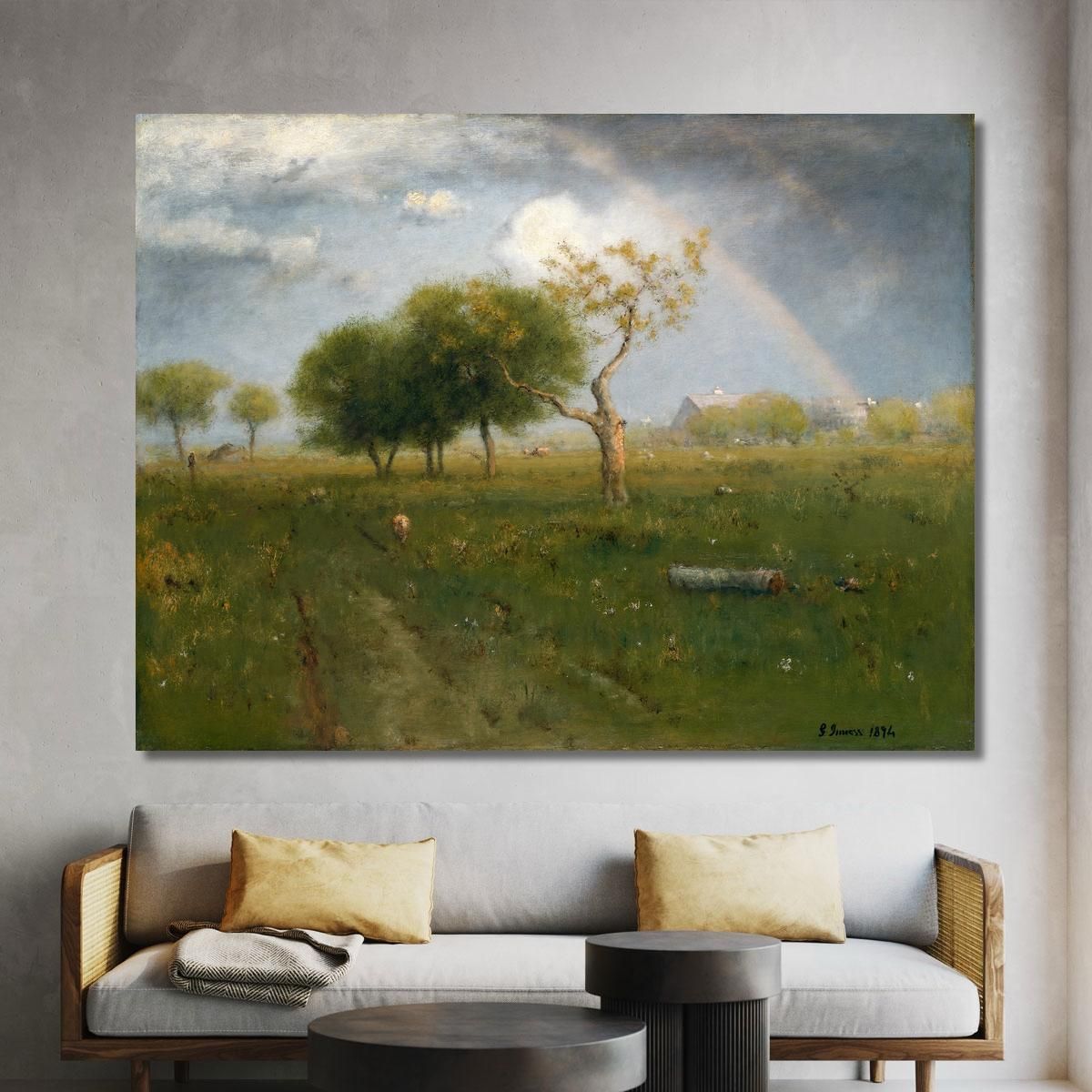 After A Summer Shower George Inness gin5 canvas print 