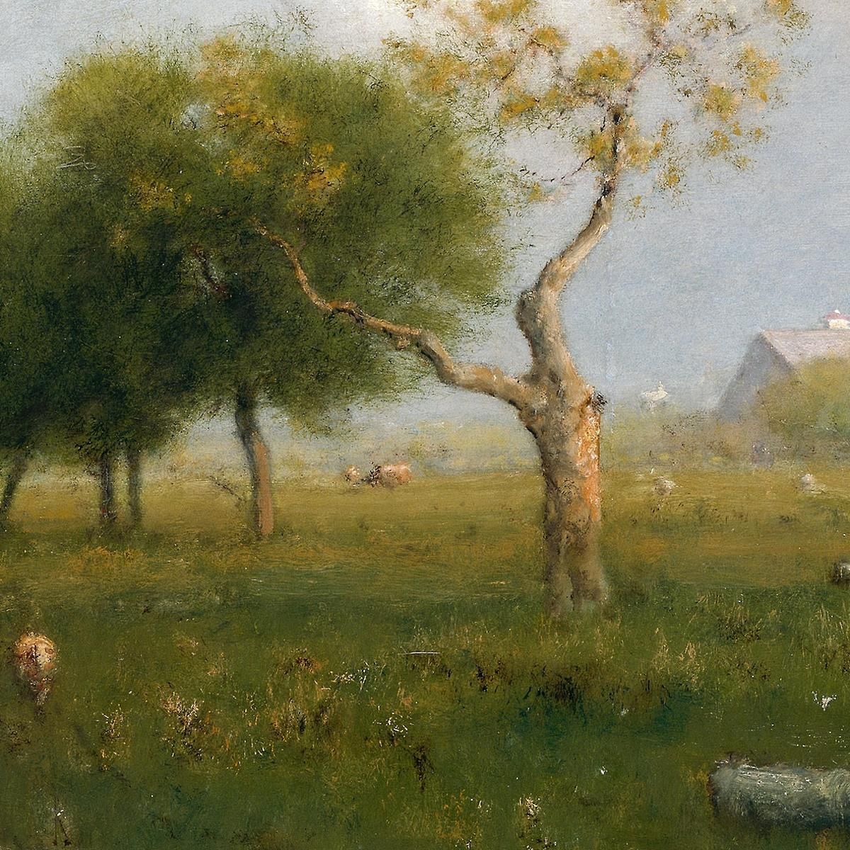 After A Summer Shower George Inness gin5 canvas print