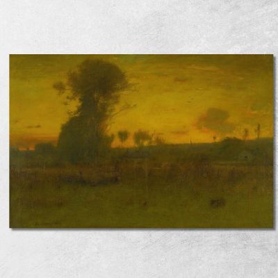 After Sundown Montclair New Jersey George Inness gin6 canvas print 