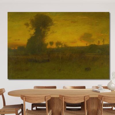 After Sundown Montclair New Jersey George Inness gin6 canvas print 