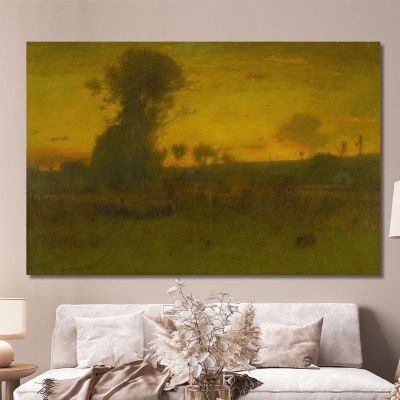 After Sundown Montclair New Jersey George Inness gin6 canvas print 