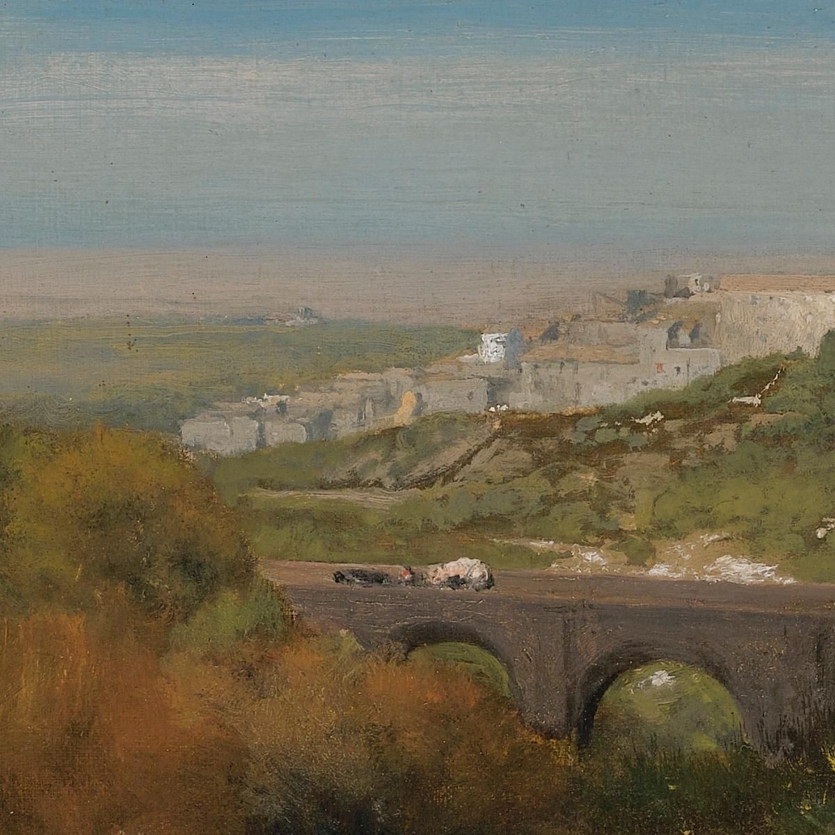 Albano Italy: The Roman Campagna George Inness gin8 canvas print