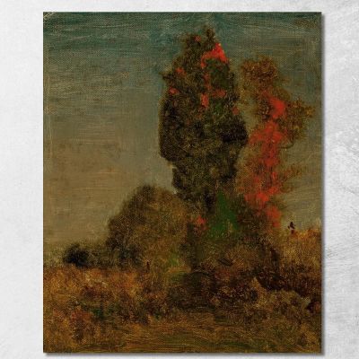 Autumn Trees George Inness gin13 canvas print 