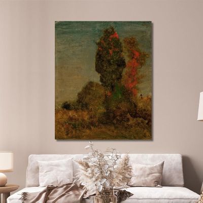 Autumn Trees George Inness gin13 canvas print 