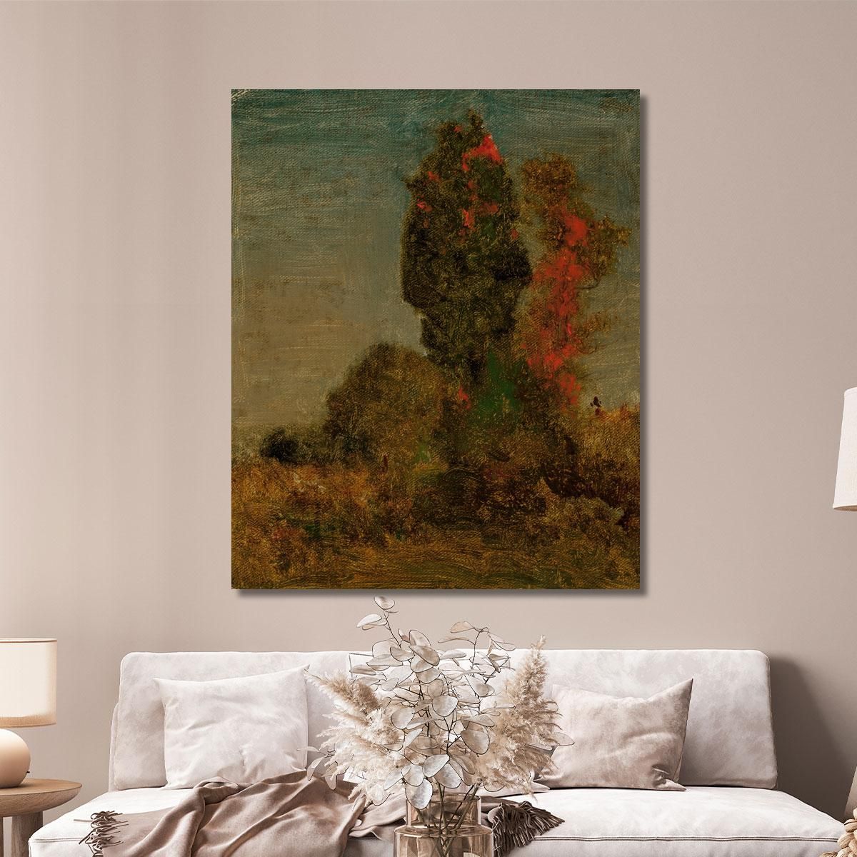 Autumn Trees George Inness gin13 canvas print 