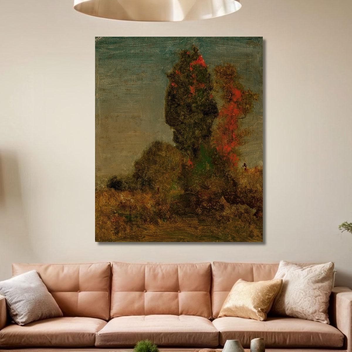 Autumn Trees George Inness gin13 canvas print 