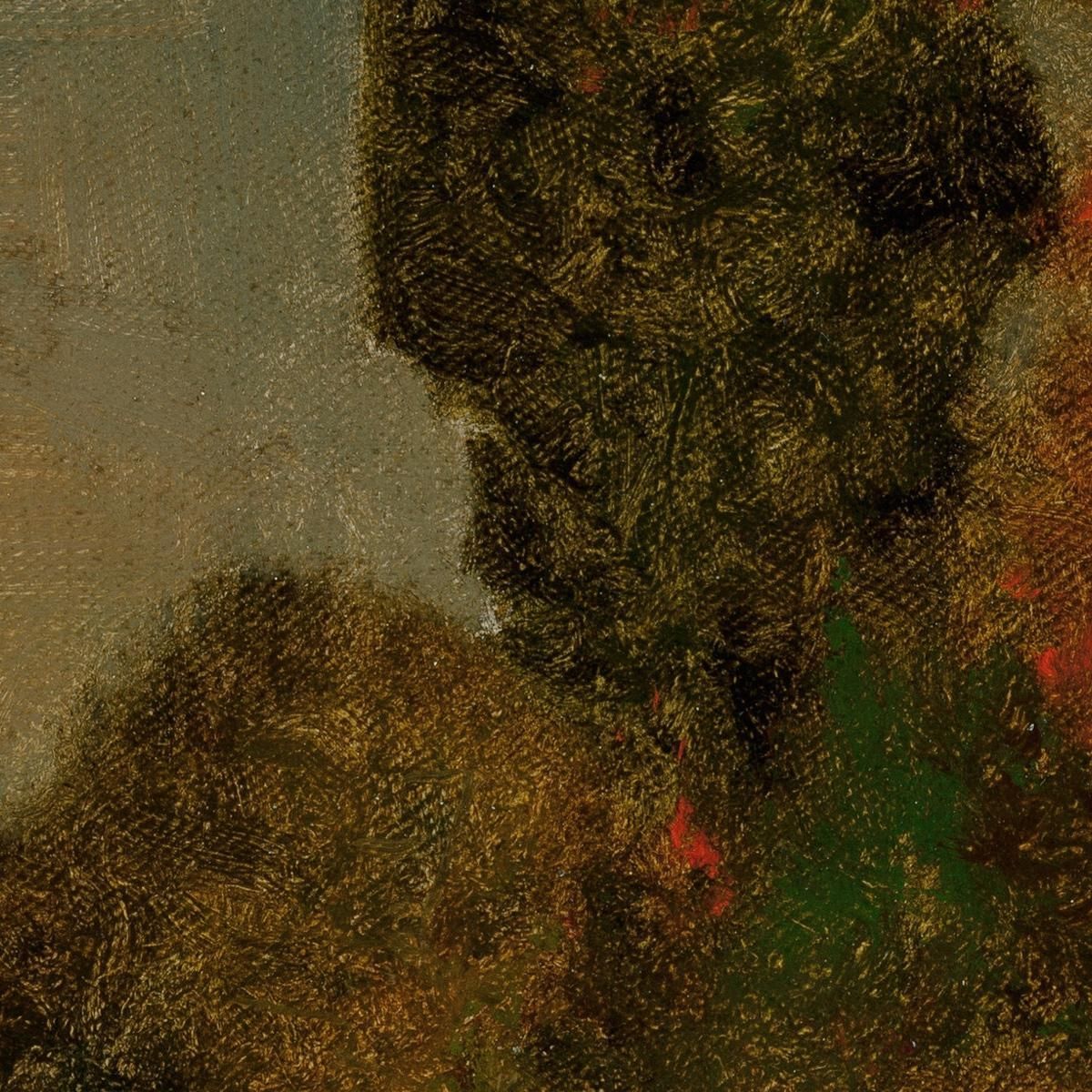 Autumn Trees George Inness gin13 canvas print