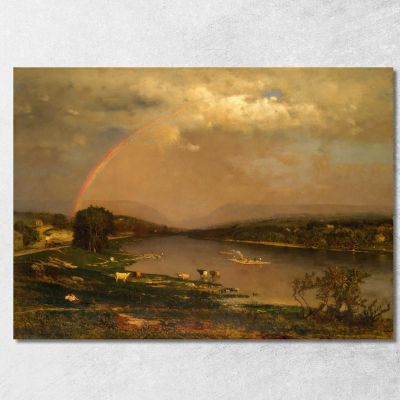Delaware Water Gap George Inness gin20 canvas print 