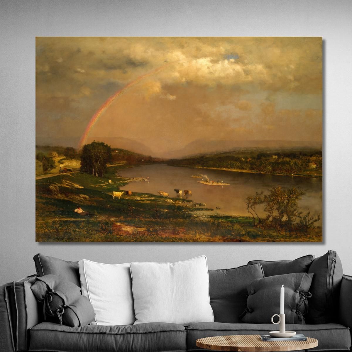 Delaware Water Gap George Inness gin20 canvas print 
