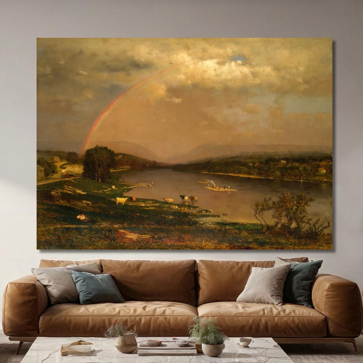 Delaware Water Gap George Inness gin20 canvas print 