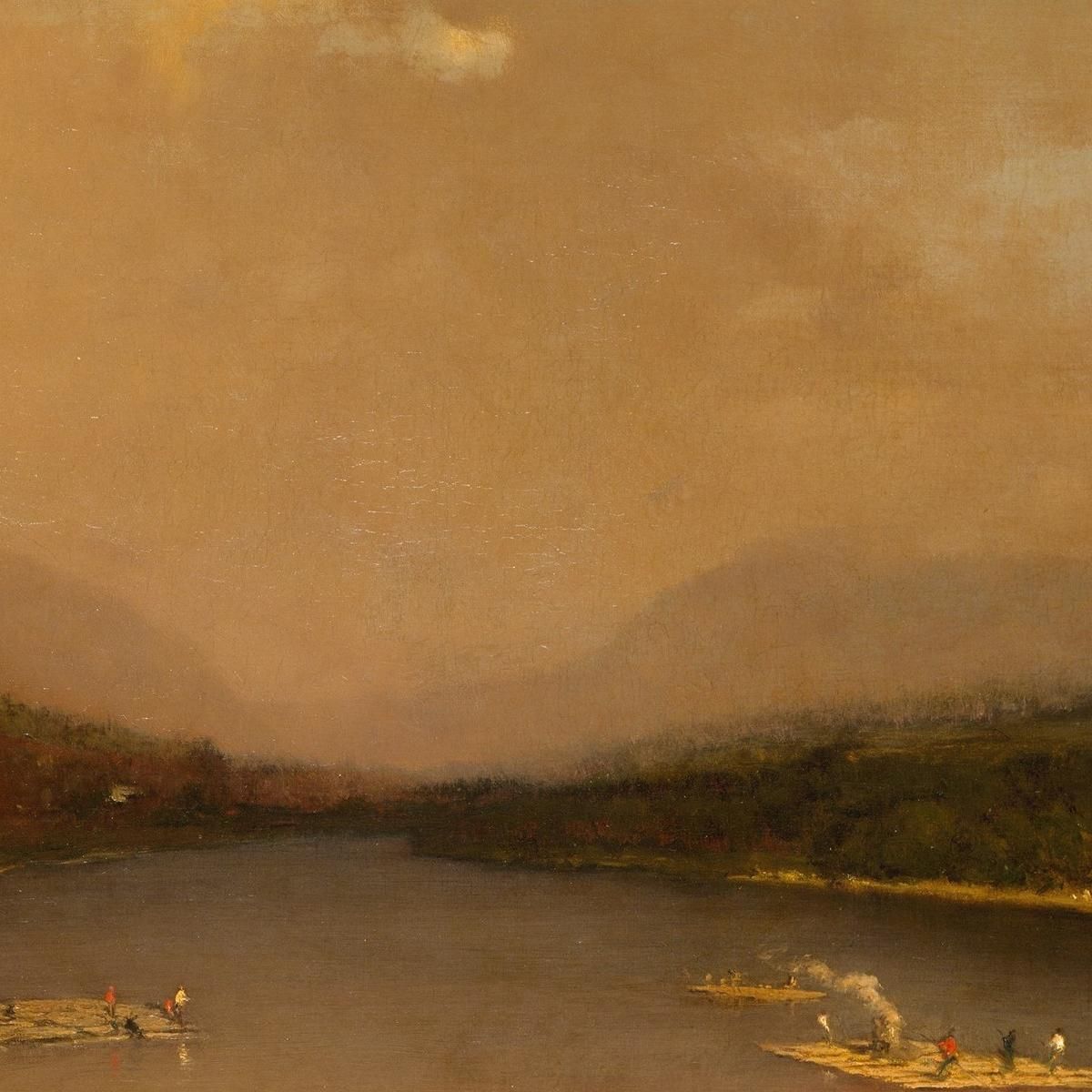 Delaware Water Gap George Inness gin20 canvas print
