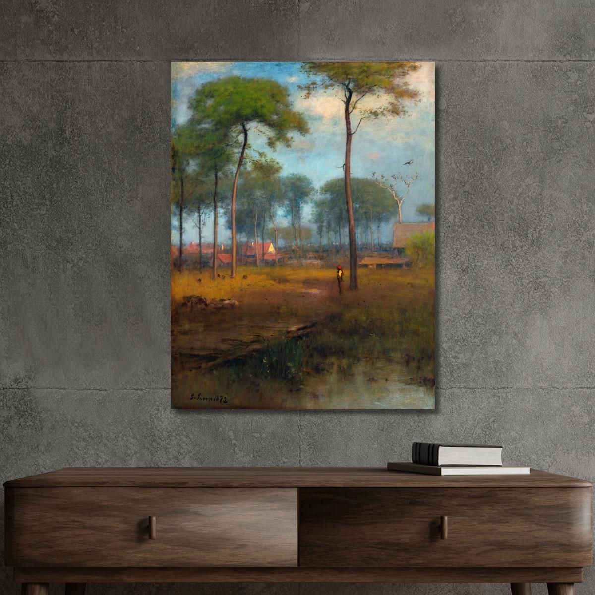 Early Morning Tarpon Springs George Inness gin24 canvas print 