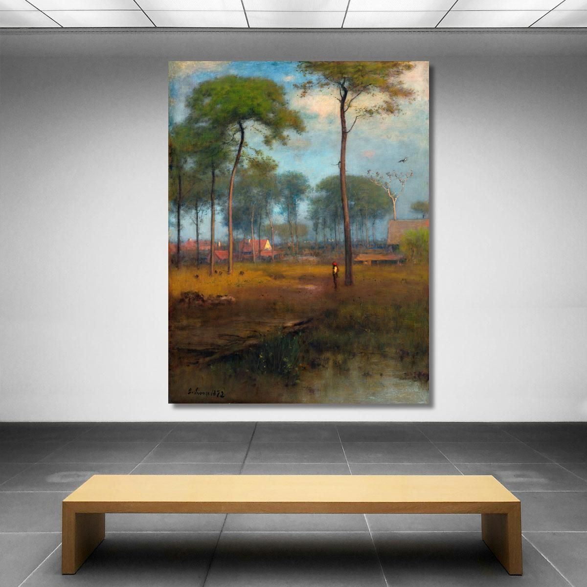 Early Morning Tarpon Springs George Inness gin24 canvas print 