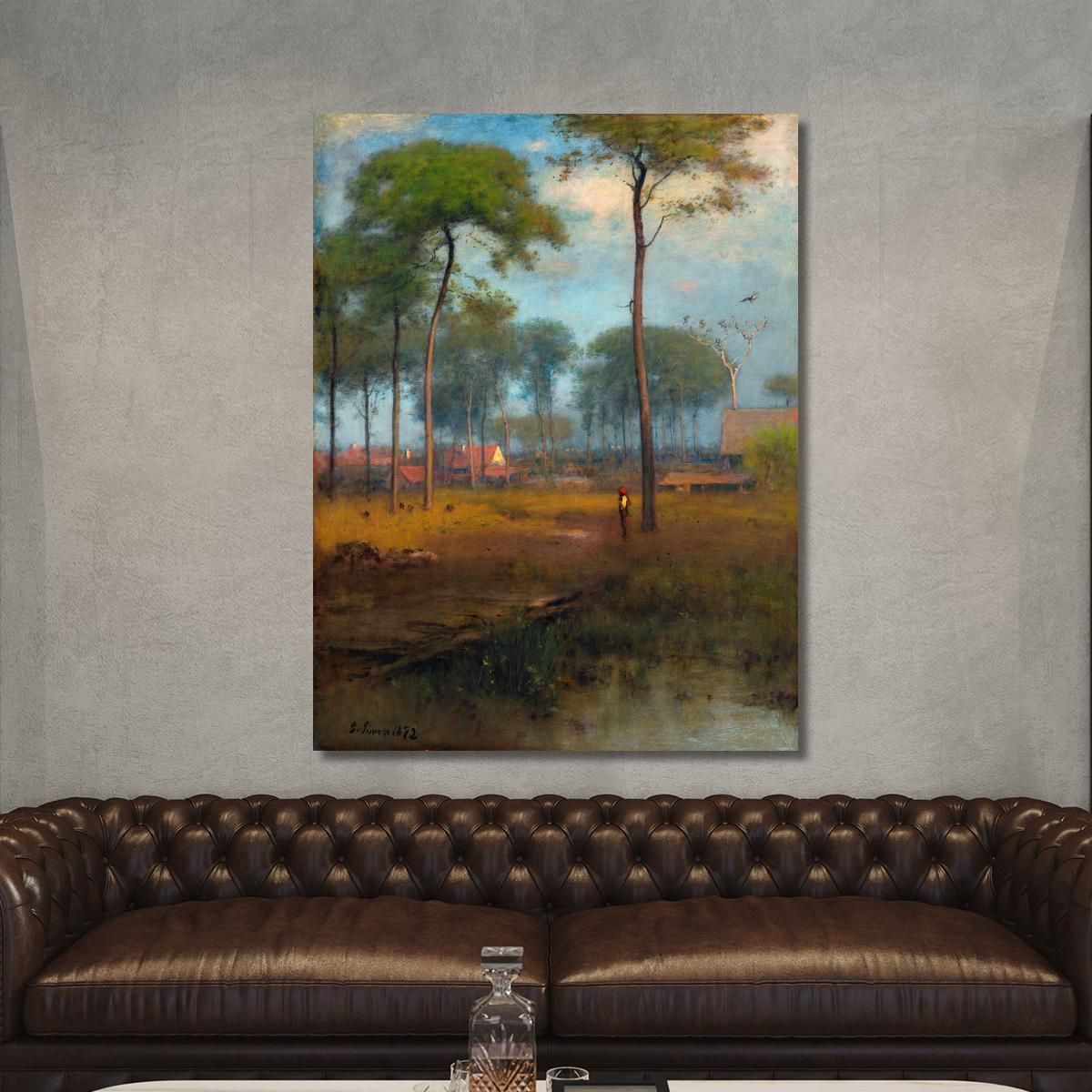 Early Morning Tarpon Springs George Inness gin24 canvas print 