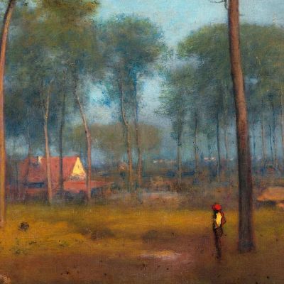 Early Morning Tarpon Springs George Inness gin24 canvas print