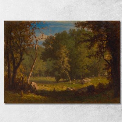 Elf Ground George Inness gin25 canvas print 