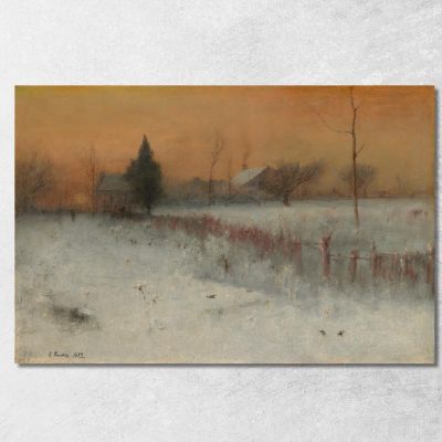 Home At Montclair George Inness gin37 canvas print 