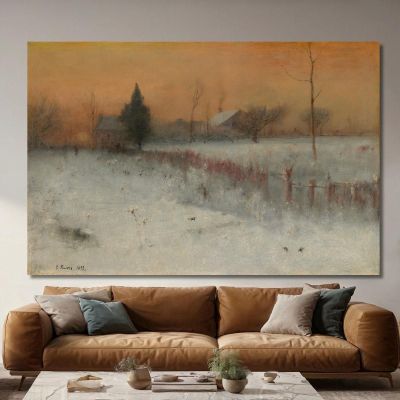 Home At Montclair George Inness gin37 canvas print 