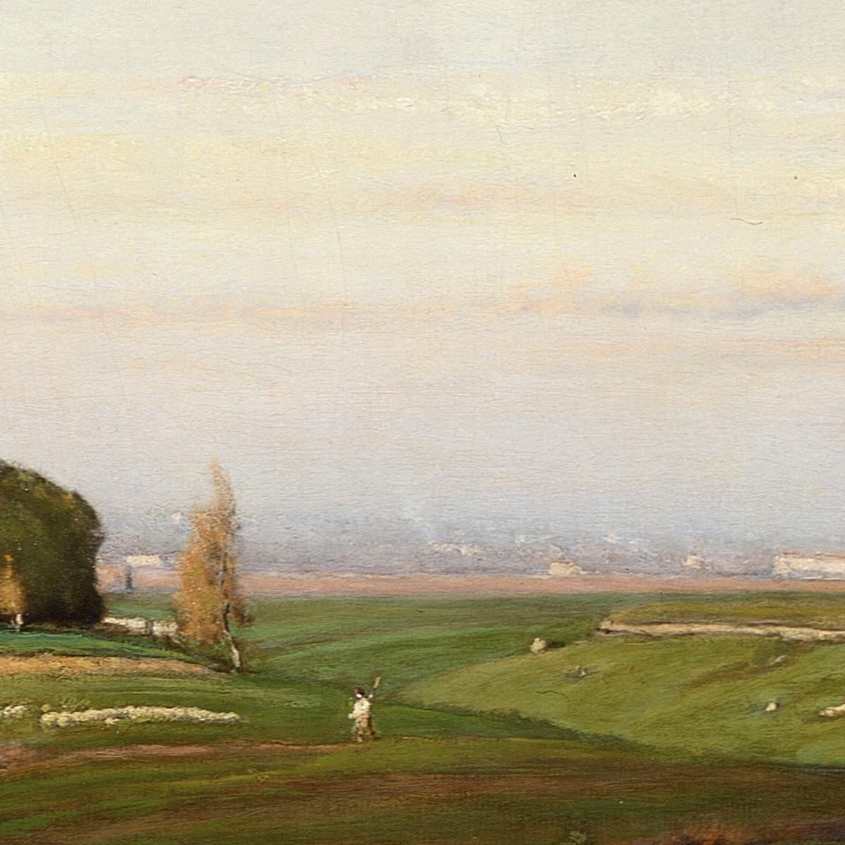 In The Roman Campagna George Inness gin40 canvas print