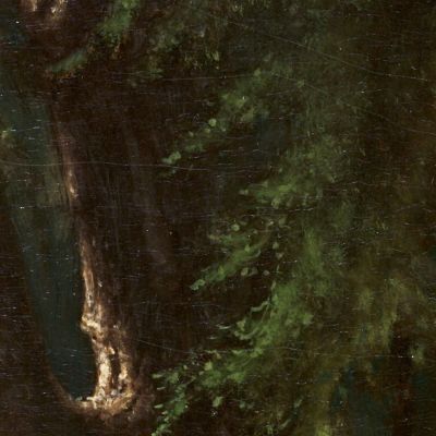 In The Woods George Inness gin41 canvas print