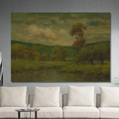 Landscape 2 George Inness gin47 canvas print 