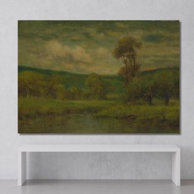 Landscape 2 George Inness gin47 canvas print 