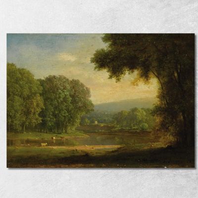 Landscape 3 George Inness gin48 canvas print 