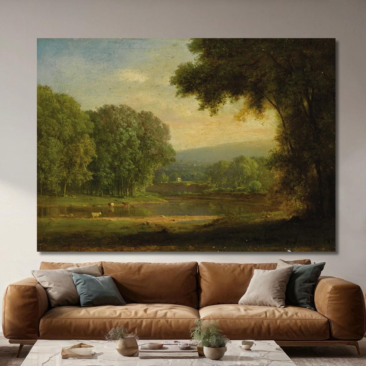 Landscape 3 George Inness gin48 canvas print 