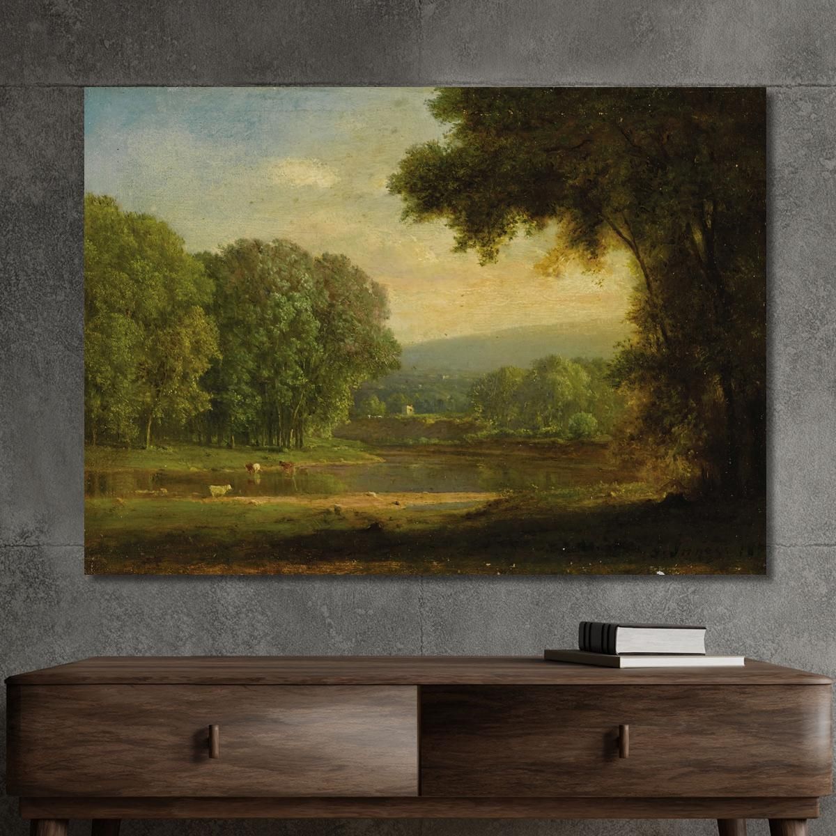 Landscape 3 George Inness gin48 canvas print 