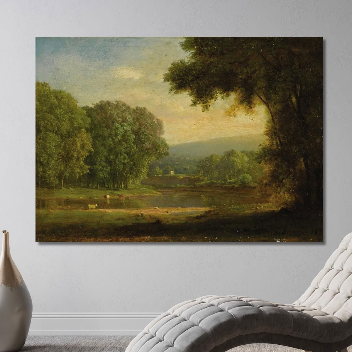 Landscape 3 George Inness gin48 canvas print 