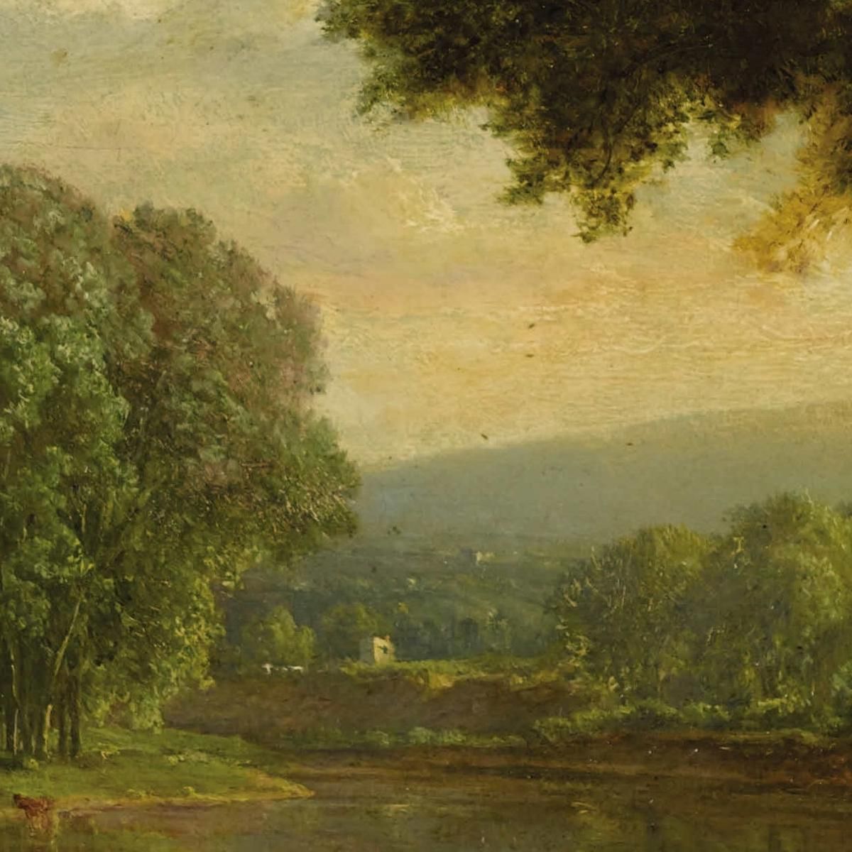 Landscape 3 George Inness gin48 canvas print
