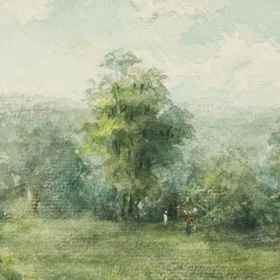 Landscape 4 George Inness gin49 canvas print