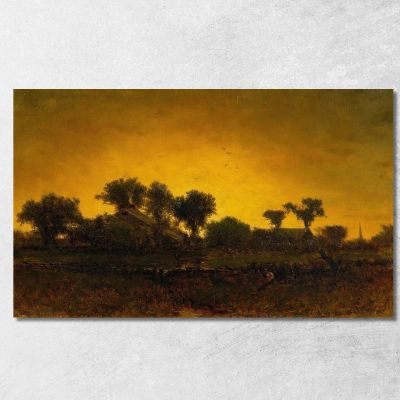 Light Triumphant George Inness gin57 canvas print 