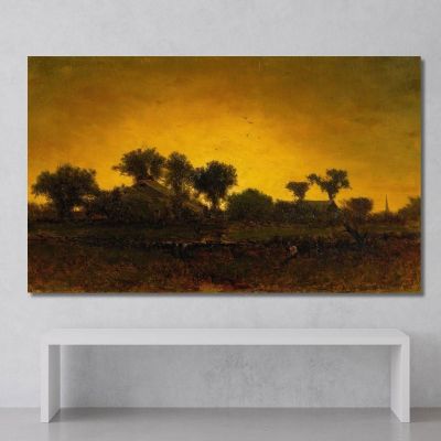 Light Triumphant George Inness gin57 canvas print 