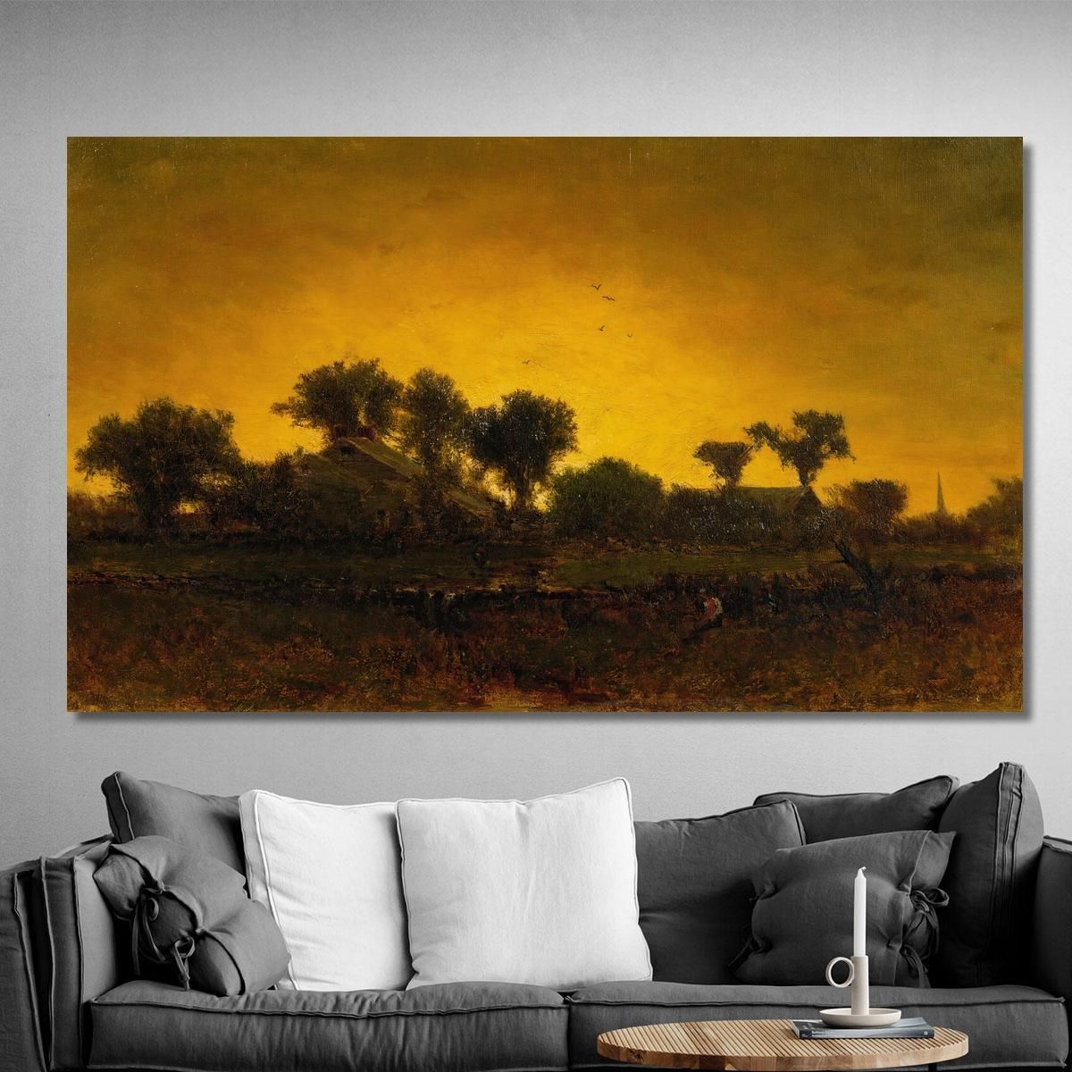 Light Triumphant George Inness gin57 canvas print 