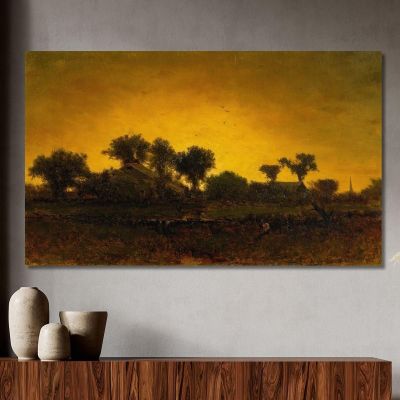 Light Triumphant George Inness gin57 canvas print 
