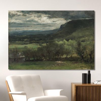 Montclair New Jersey George Inness gin60 canvas print 