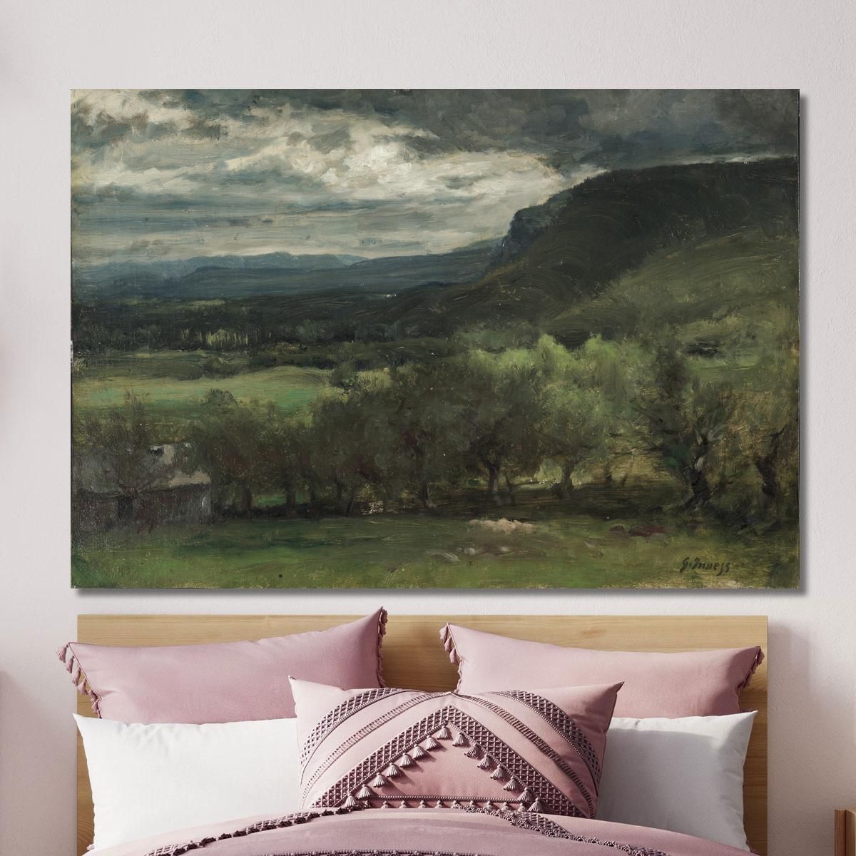 Montclair New Jersey George Inness gin60 canvas print 