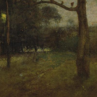 Moonlight Tarpon Springs George Inness gin62 canvas print