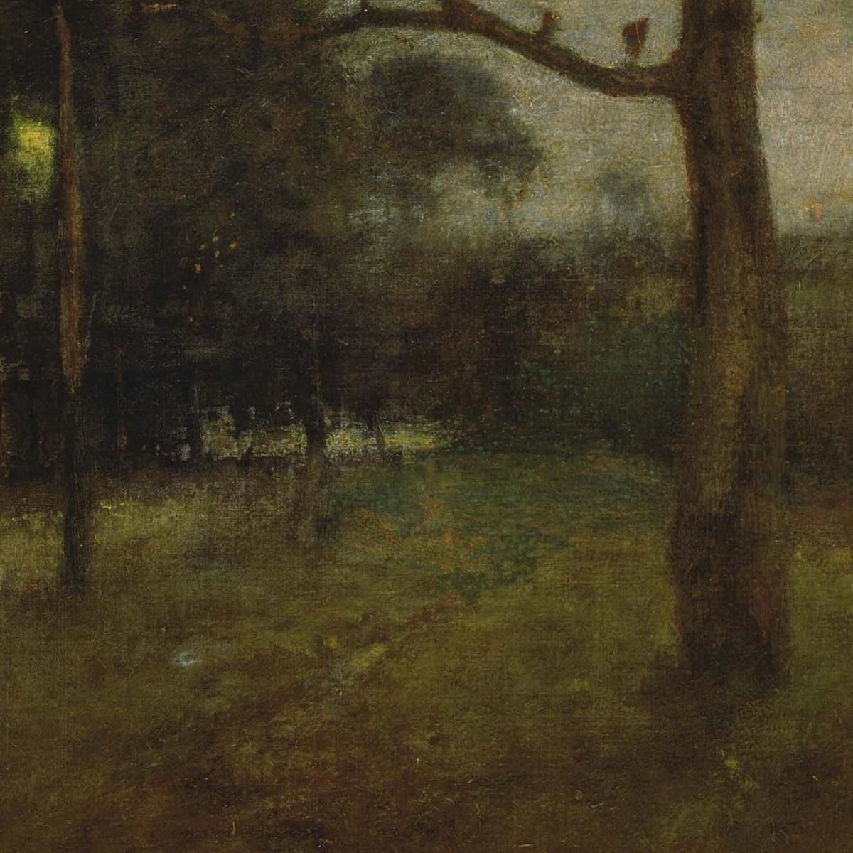 Moonlight Tarpon Springs George Inness gin62 canvas print