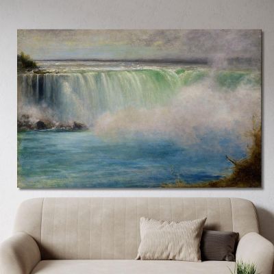 Niagara Falls George Inness gin67 canvas print 
