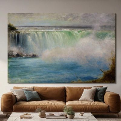 Niagara Falls George Inness gin67 canvas print 
